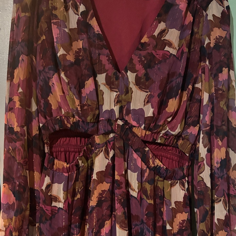 Sofia by Sofia Vergara Multicolor Long Sleeve Dress - Picture 3 of 5